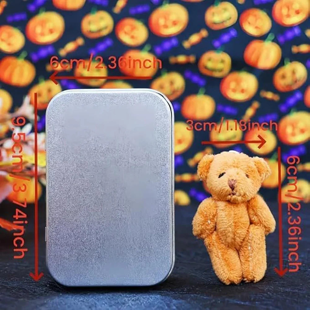 Halloween Witch Teddy Bear in a Box – Spooky Keepsake Gift