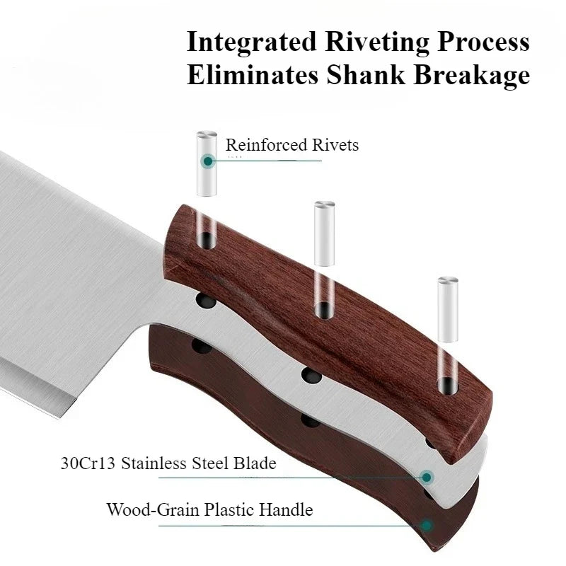 Ultra-Sharp Stainless Steel Kitchen Knife – Chef's Utility Blade