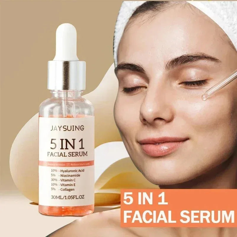 1 2 Facial Serum Fade Fine Lines Firming Skin Shrink Pore