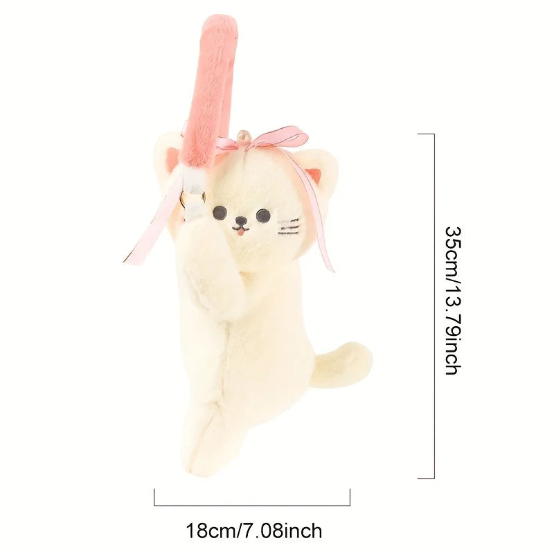 Cute Car Tissue Holder Hanging Storage Bag – Vehicle Organizer