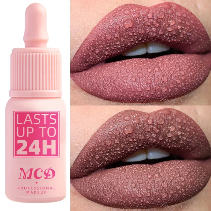 MCD 19-Color Matte Liquid Lipstick – Waterproof Long-Lasting