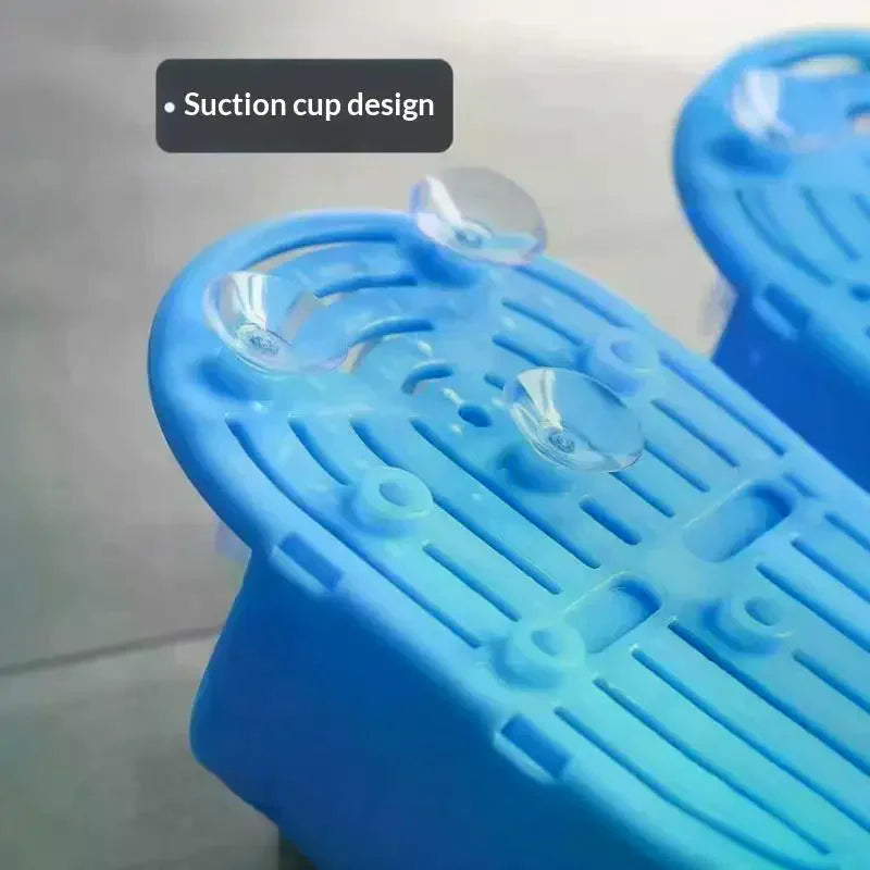 Shower Foot Scrubber with Pumice Stone & Suction Cups