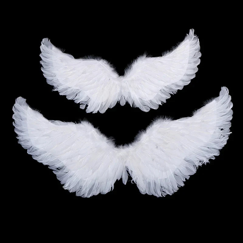 Kids White Angel Feather Wings – Swallow Costume for Halloween