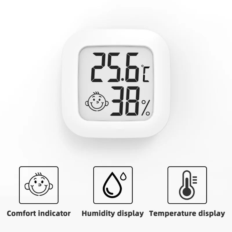 Mini LCD Digital Thermometer Hygrometer | Indoor Humidity Meter
