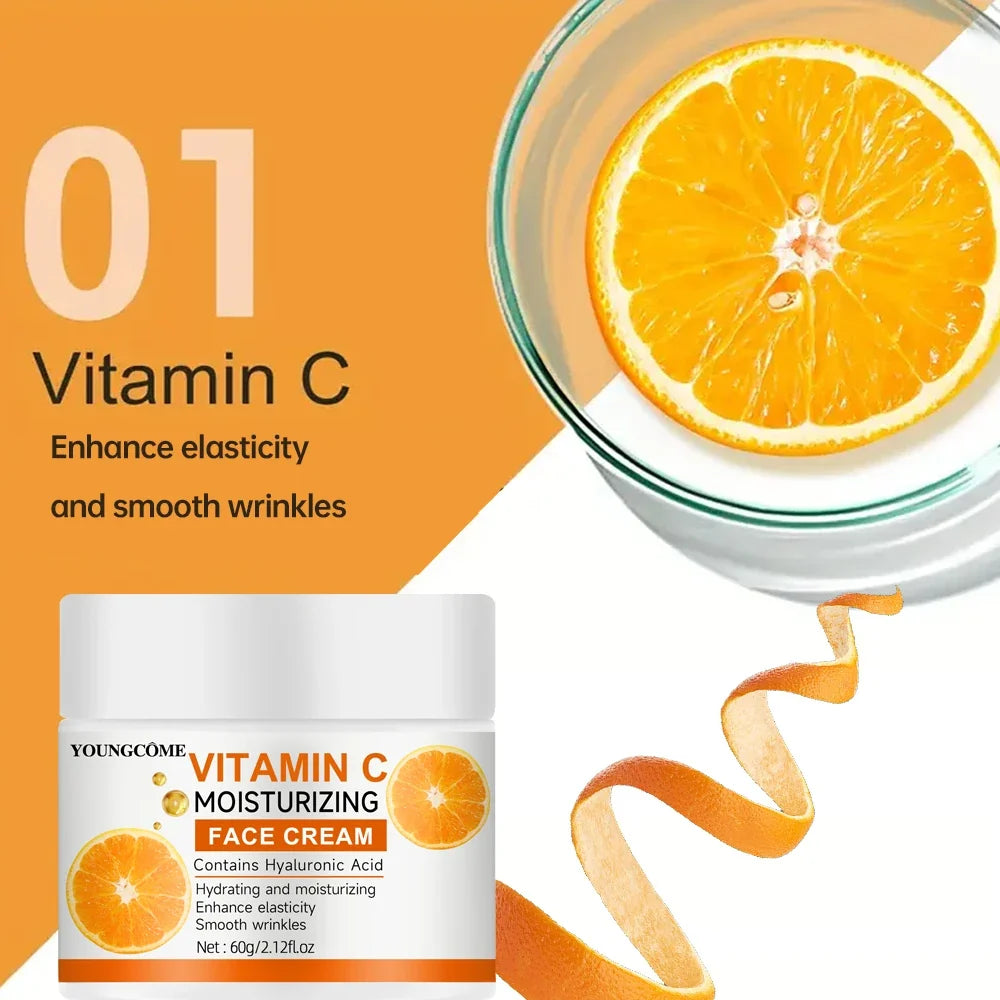 Vitamin C Moisturizer Hyaluronic Acid Firming Hydrating Nourishing
