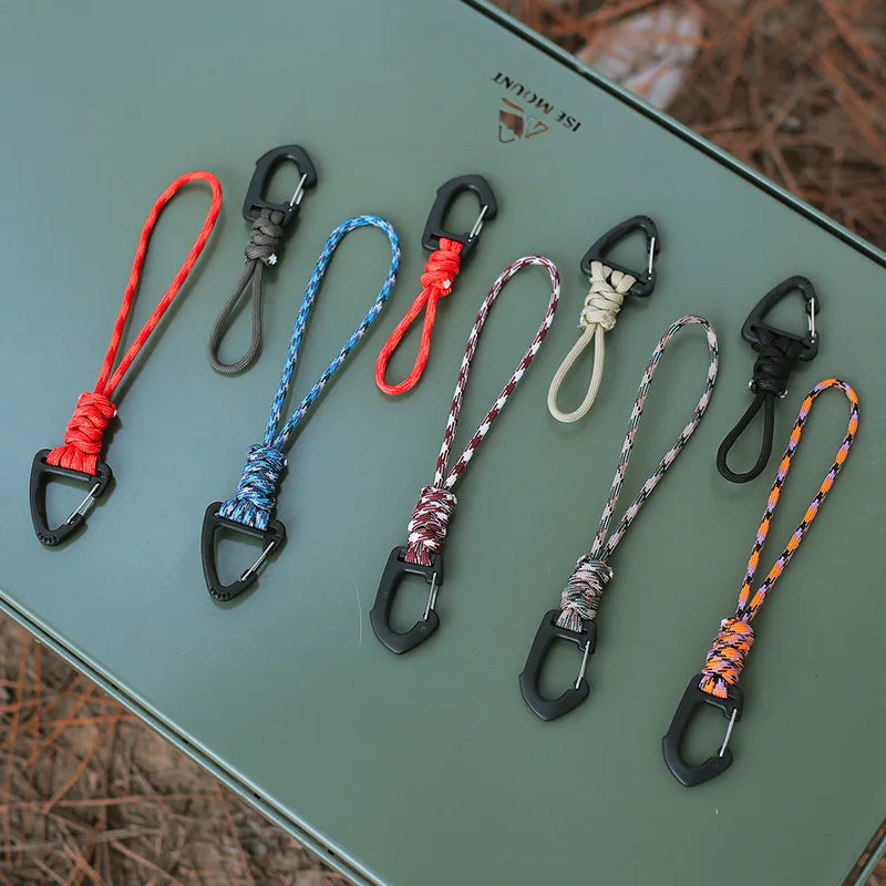 Plastic Carabiner Clip Keychain | Camping Backpack Hook