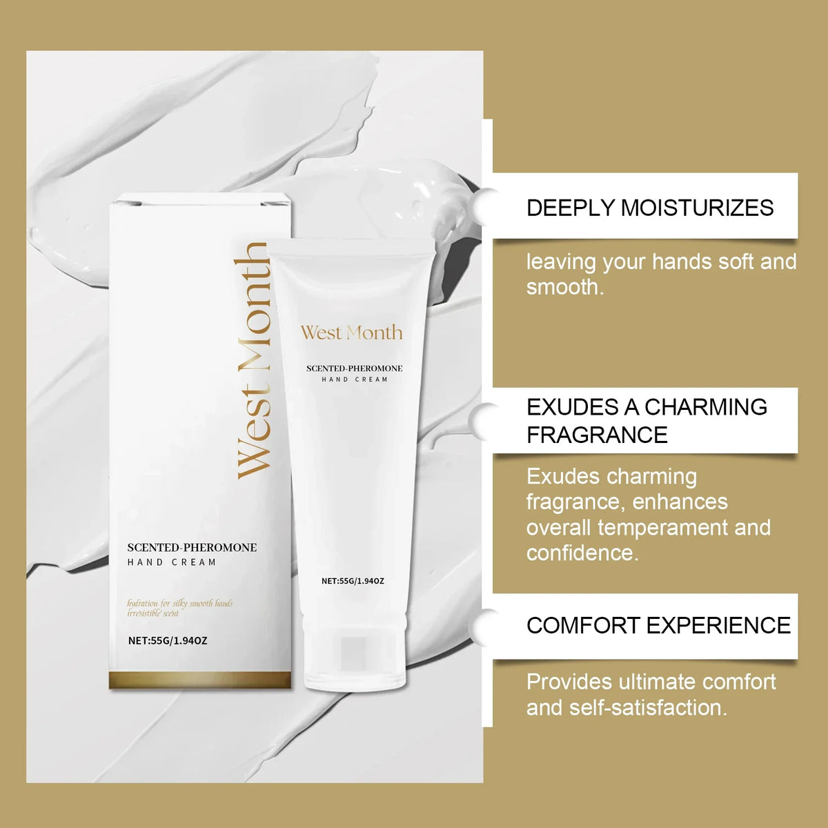 West Month Moisturizing Hand Cream – Nourishing & Hydrating 55g