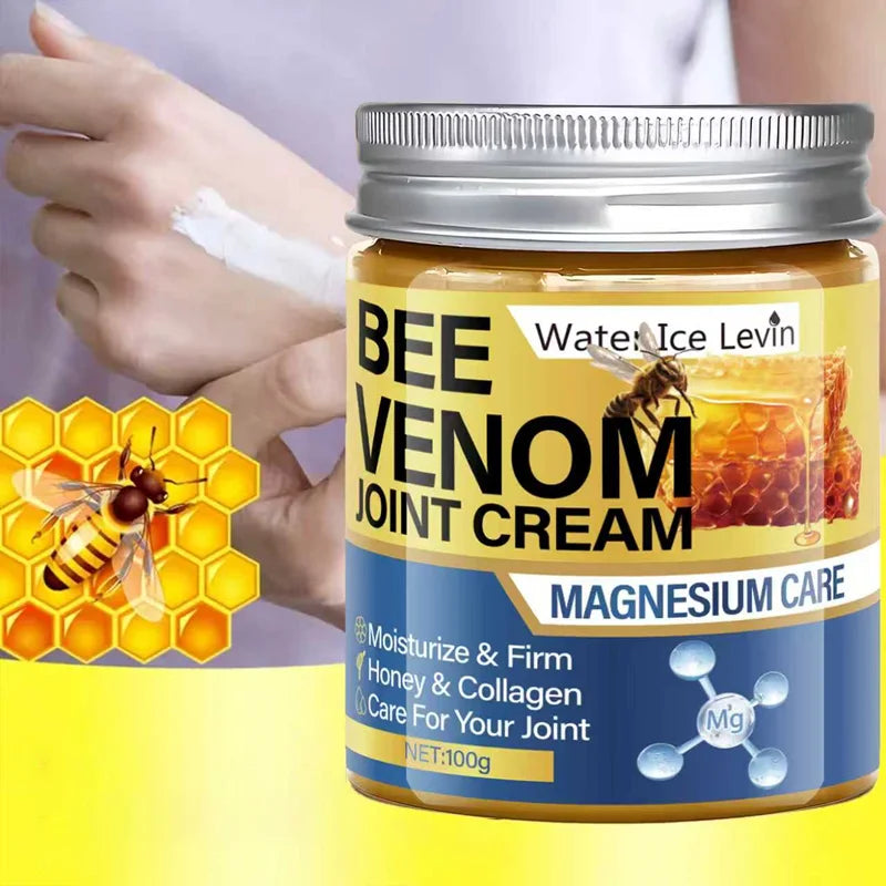 Bee Venom & Honey Body Cream with Magnesium – Moisturizes & Firms