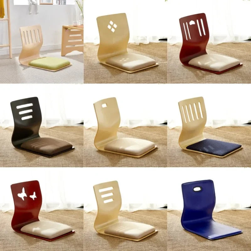 Japanese Zaisu Legless Floor Chair – Tatami Cushioned Seat