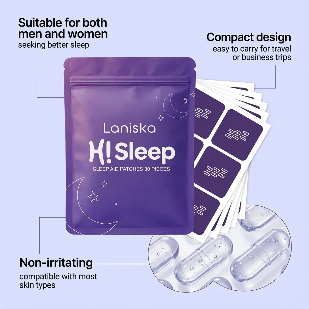 Laniska Sleep Care Patch – Nightly Relaxation & Restful Sleep