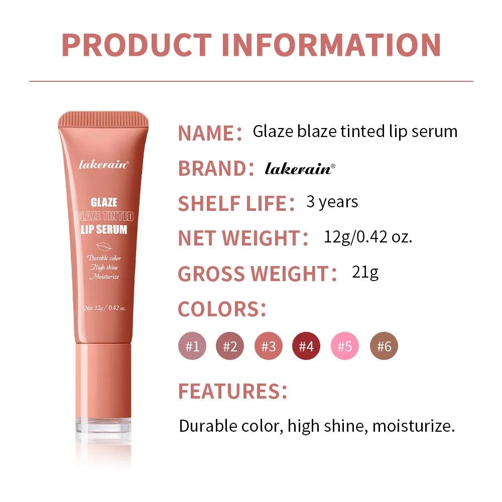 Tinted Lip Glowy Balm – Moisturizing & Nourishing Lip Gloss