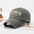Washed Embroidered Baseball Cap | Unisex Adjustable Sun Hat