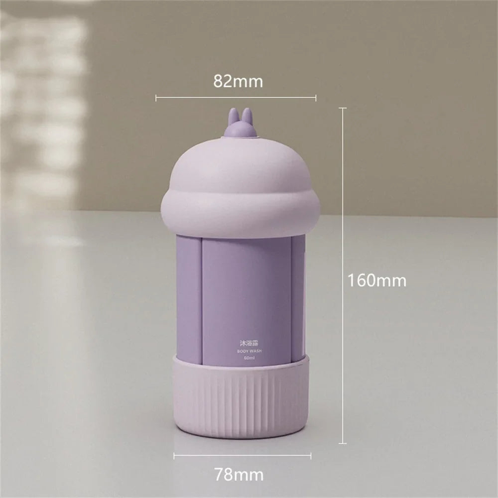 4-in-1 Refillable Travel Bottle – Leak-Proof & TSA Approved