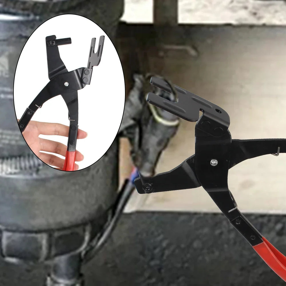 Car Exhaust Hanger Removal Pliers – Rubber Pad Puller Tool