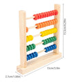 Wooden Abacus Toy – Colorful Counting Beads for Toddlers