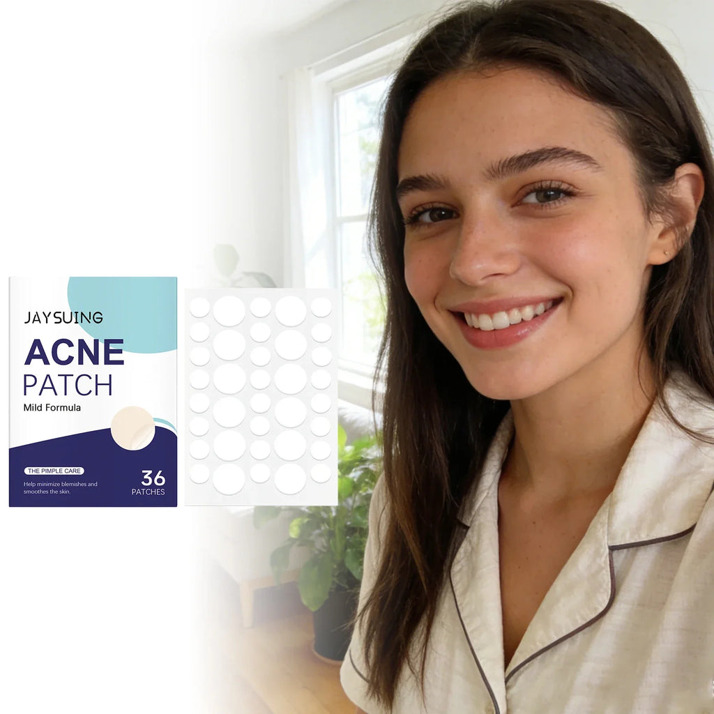 Jaysuing Salicylic Acid Pimple Patches 36pcs – Acne Spot Treatment