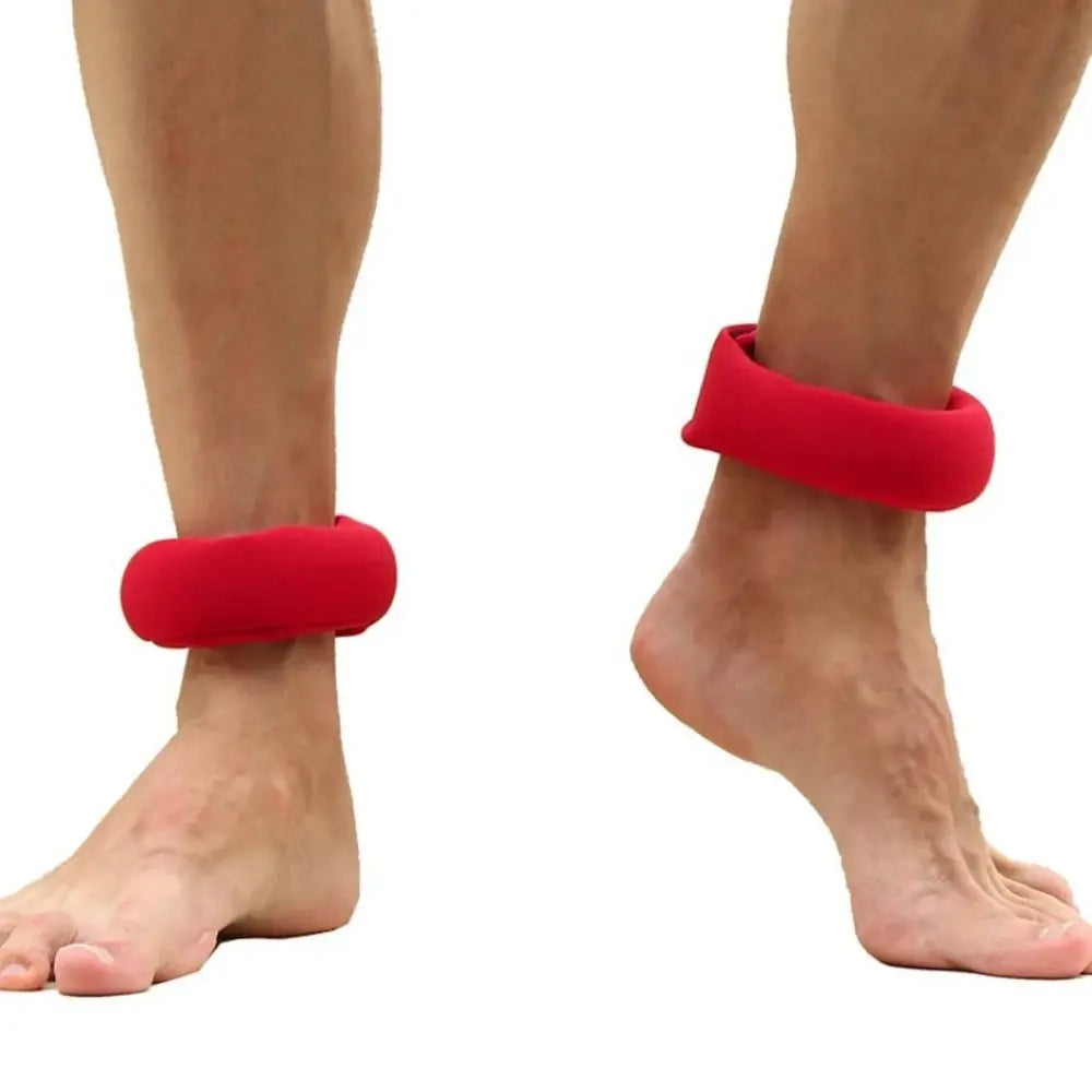 2-Pack 1LB Ankle & Wrist Weights – Adjustable Fitness Weights