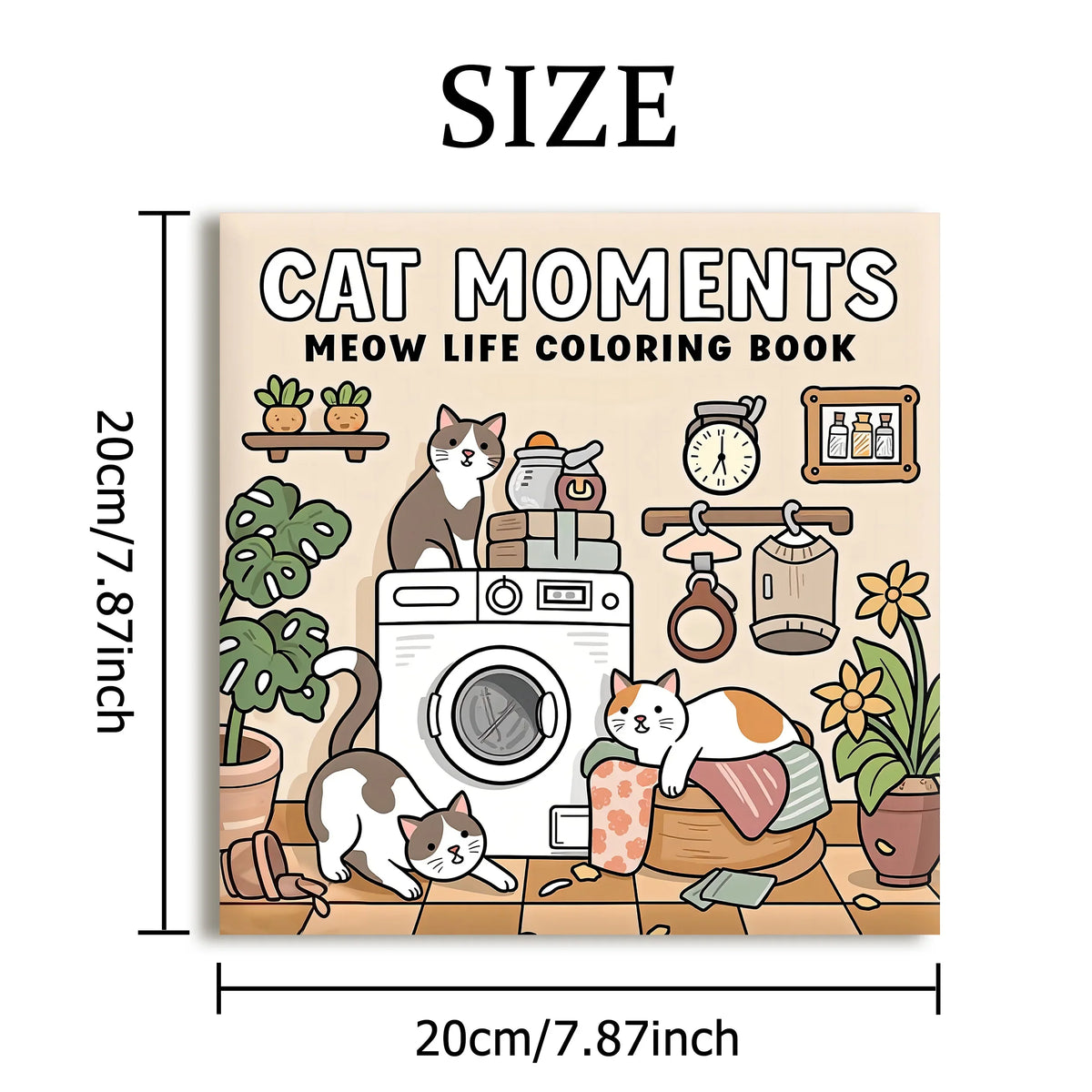 Coloring Books Artistic Therapy Friend Relaxing Moments Cat Designs
