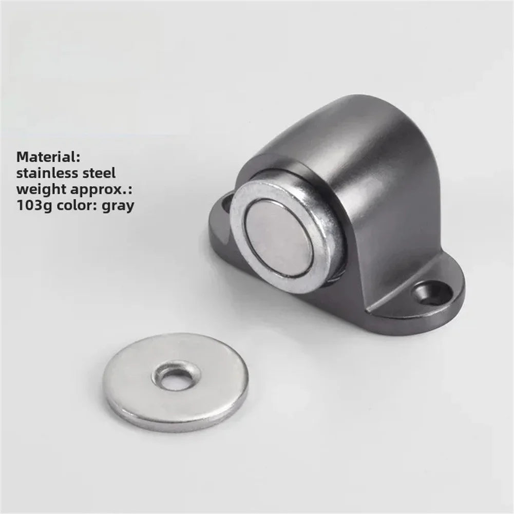 Stainless Steel Strong Magnetic Door Stopper Suction Gate Supporting
