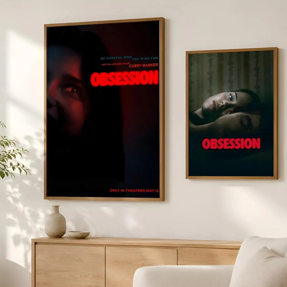Movie Obsession Self-Stick HD Wall Art Poster | Waterproof Decor