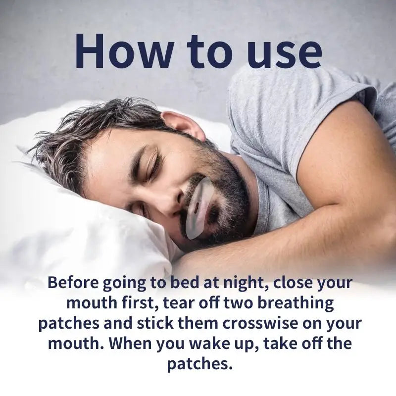 Mouth Breathing Strips for Better Sleep – 30 pcs | Nose Breathing