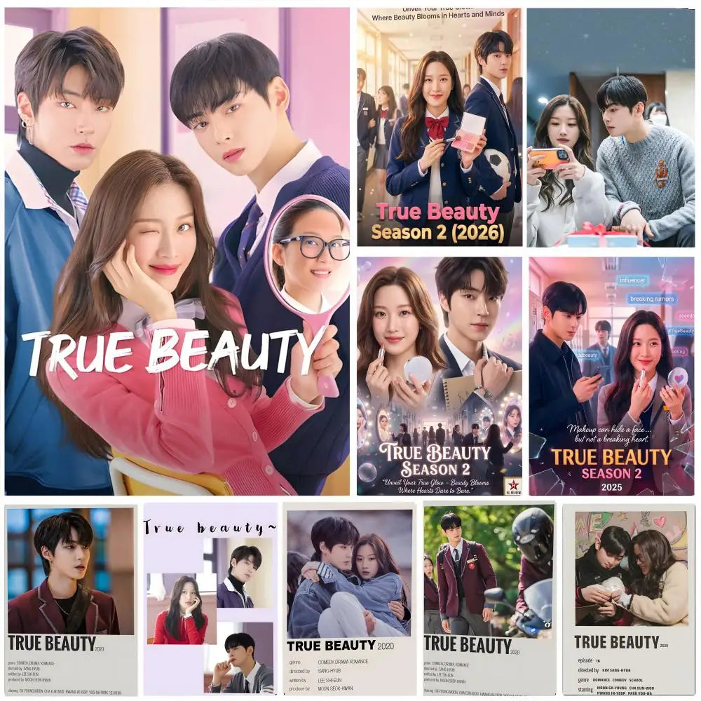 Drama T-True B-Beauty HD Poster | Aesthetic Wall Art Decor