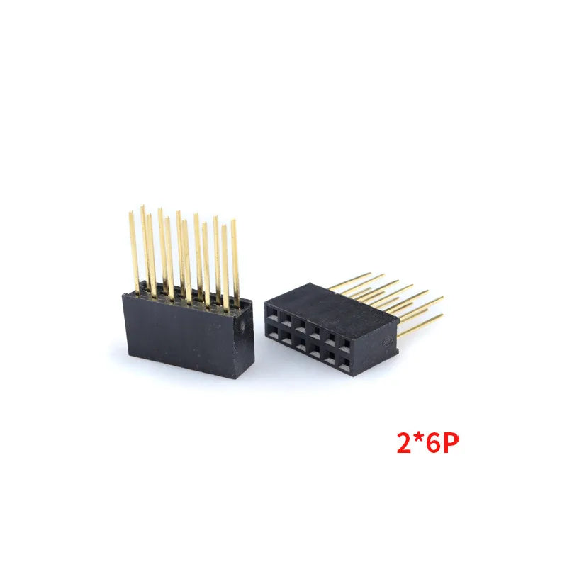 Double Row Female Long Pin Breakaway PCB Board Header Socket