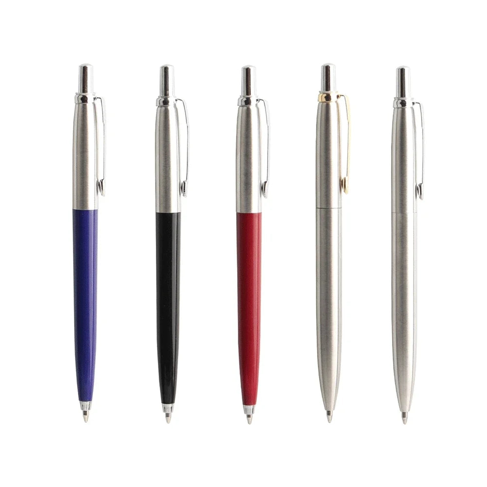 Metal Ballpoint Pens G2 Refill Blue Ink Automatic Promotional Writing