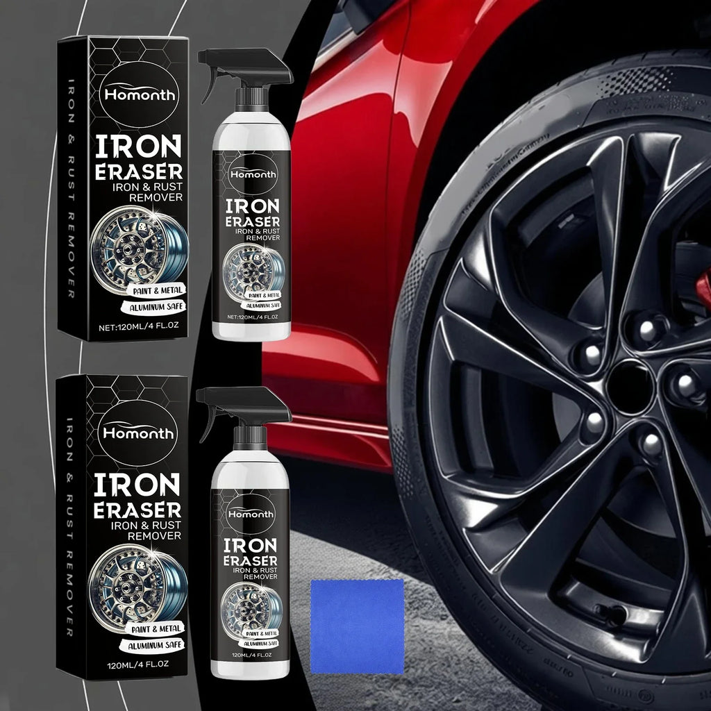 Homonth Rust Remover Spray – Iron & Brake Dust Car Cleaner