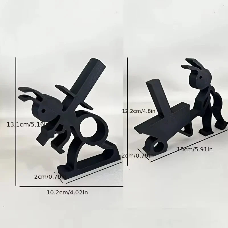 Cute Animal Tissue Holder – Minimalist Paper Roll Holder Gift