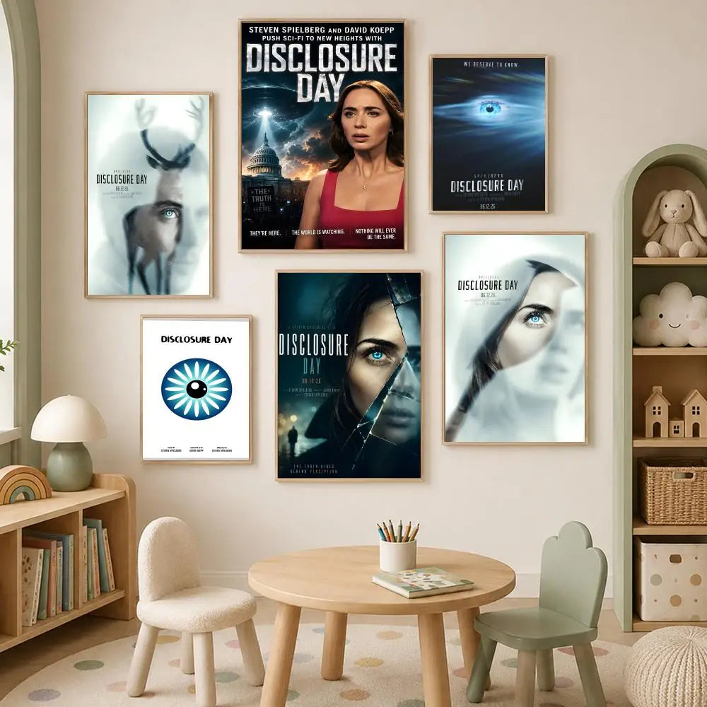 Movie Disclosure Day HD Self-Stick Wall Art Poster – Waterproof