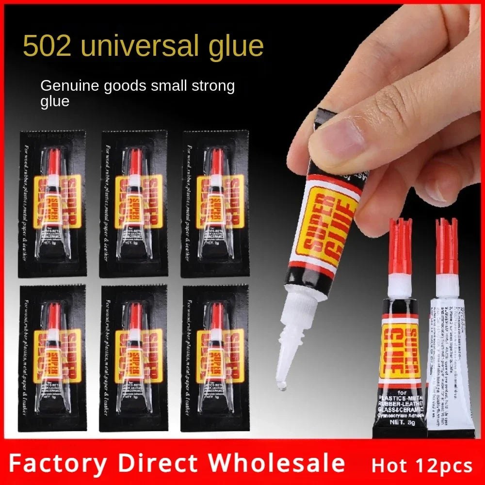502 Cyanoacrylate Super Glue Multi-Surface Epoxy Adhesive Set