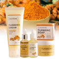 5-Piece Turmeric Skincare Set – Serum, Cream, Soap & Oil