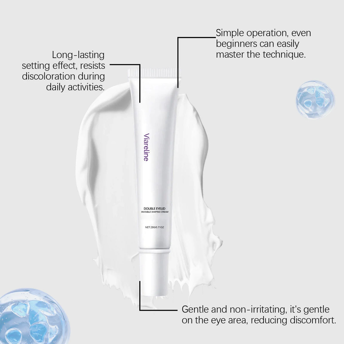 Double Eyelid Shaping Cream Long Lasting Lifting Natural Invisible