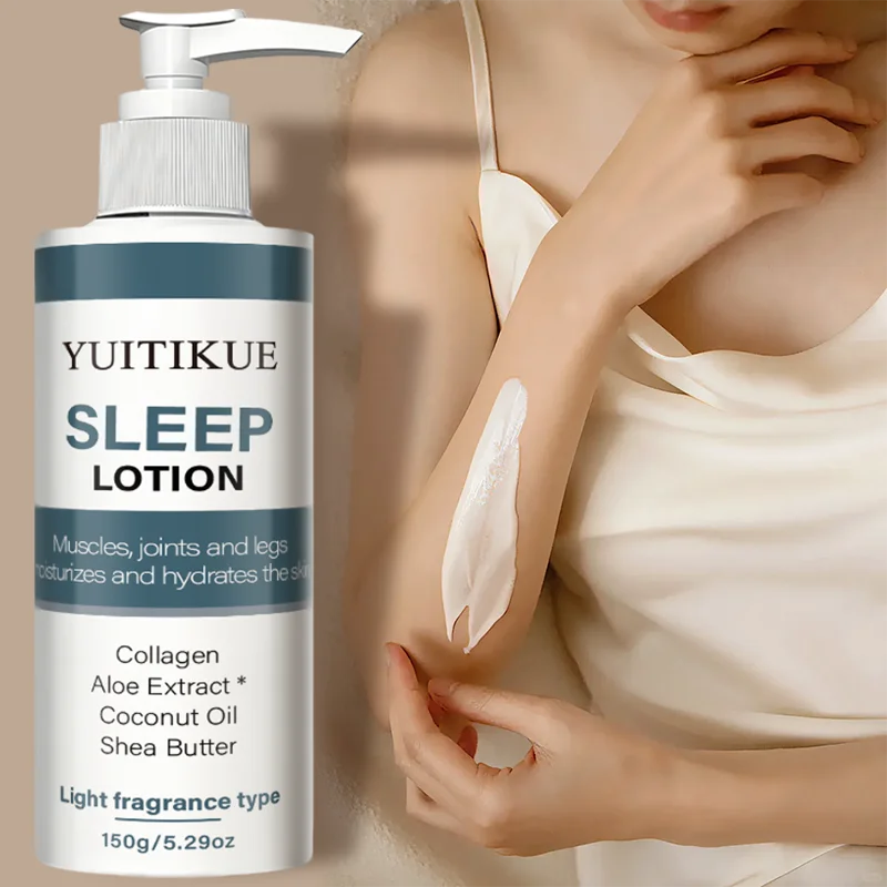 YUITIKUE Sleep Lotion – Collagen & Aloe Night Body Cream 150g