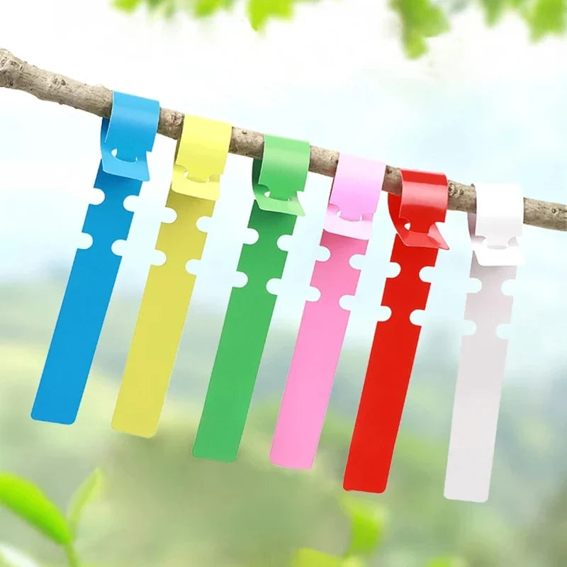 PVC Plant Labels Waterproof Garden Marking Tags Flowers Seedlings