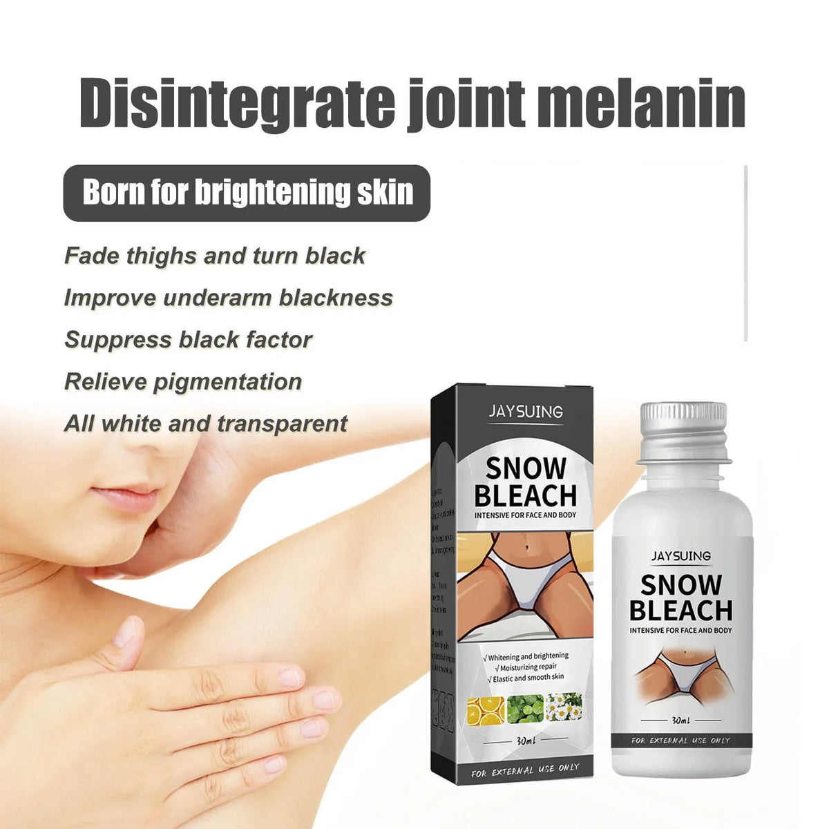 Jaysuing Brightening Body Cream – Underarm & Knee 30ml