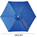 Waterproof Patio Umbrella Replacement Canopy | 6 & 8 Ribs