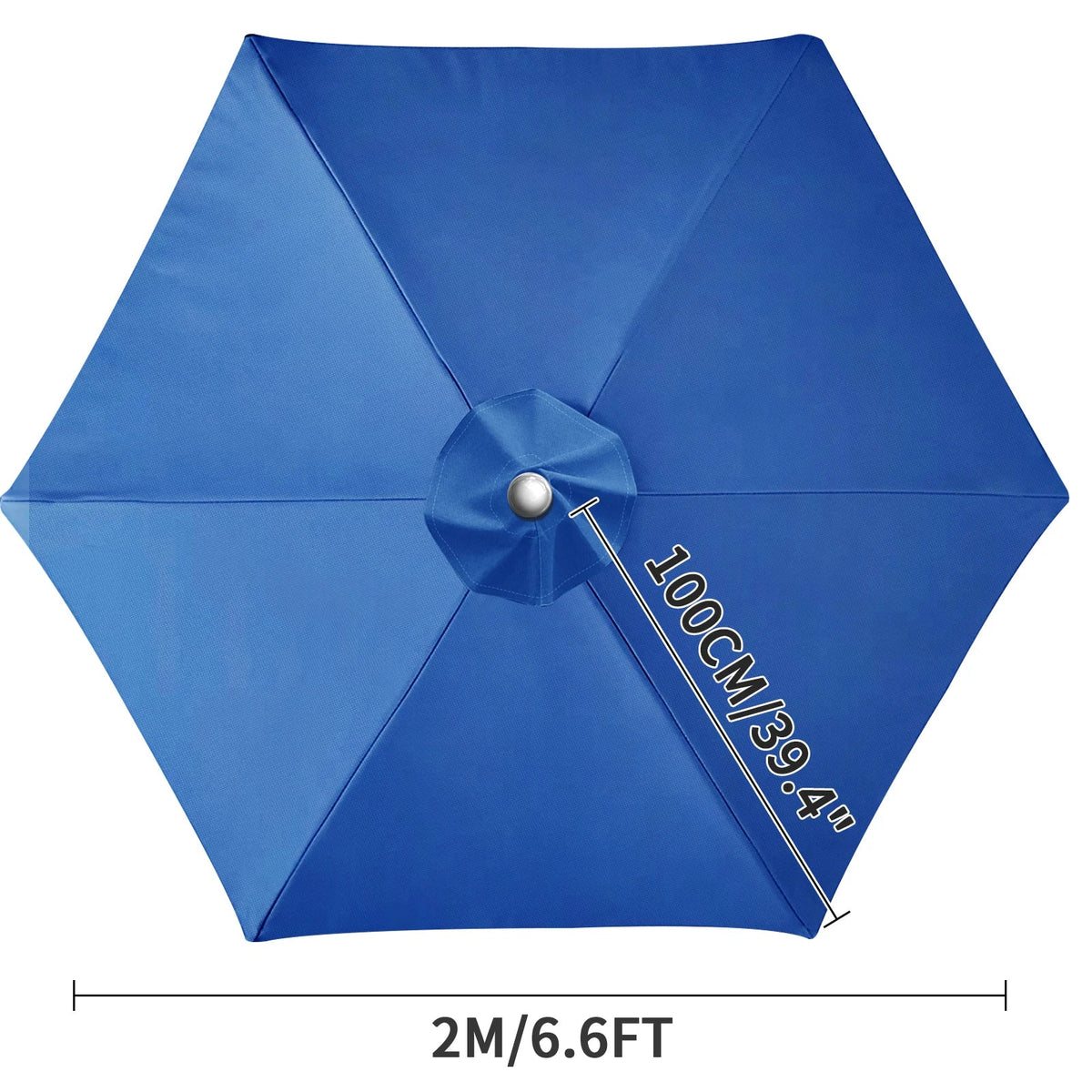 Waterproof Patio Umbrella Replacement Canopy | 6 & 8 Ribs