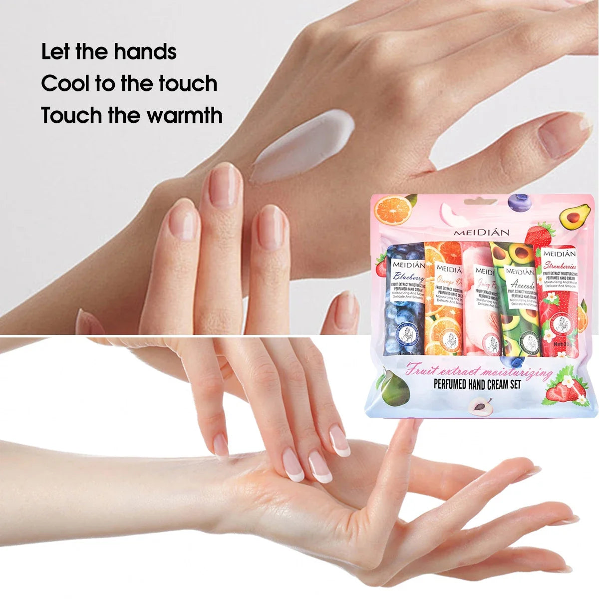 5-Pack Moisturizing Hand Cream Set – Hydrating & Fragrant