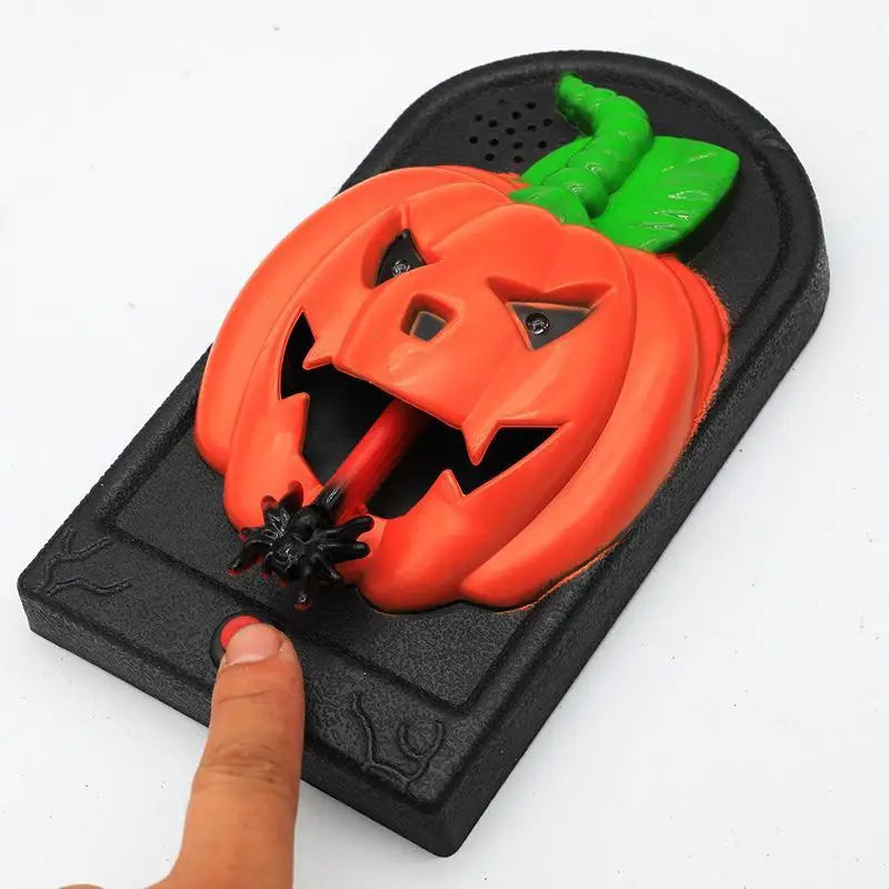 Halloween Trick Supports Doorbell Electric Scary Door Decoration