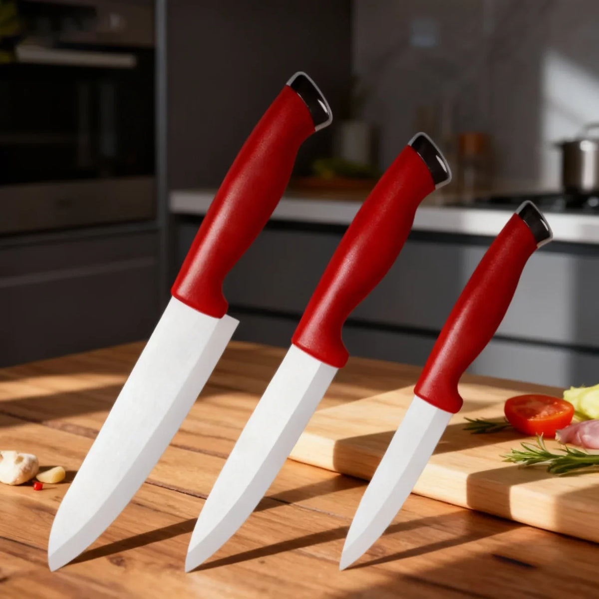 Ceramic Paring Knife – Sharp 15.5cm Fruit & Kitchen Knife