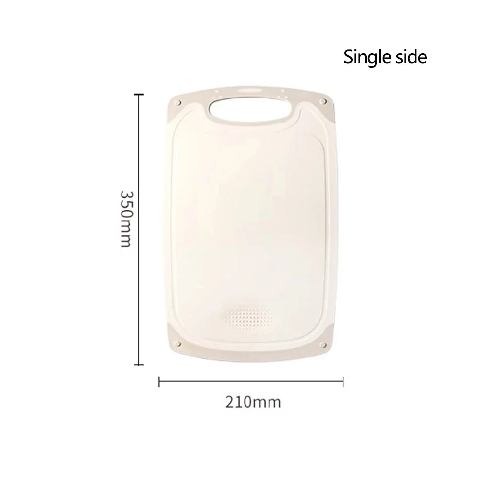 PLYS Double-Sided Cutting Board – Stainless Steel & Wheat Straw