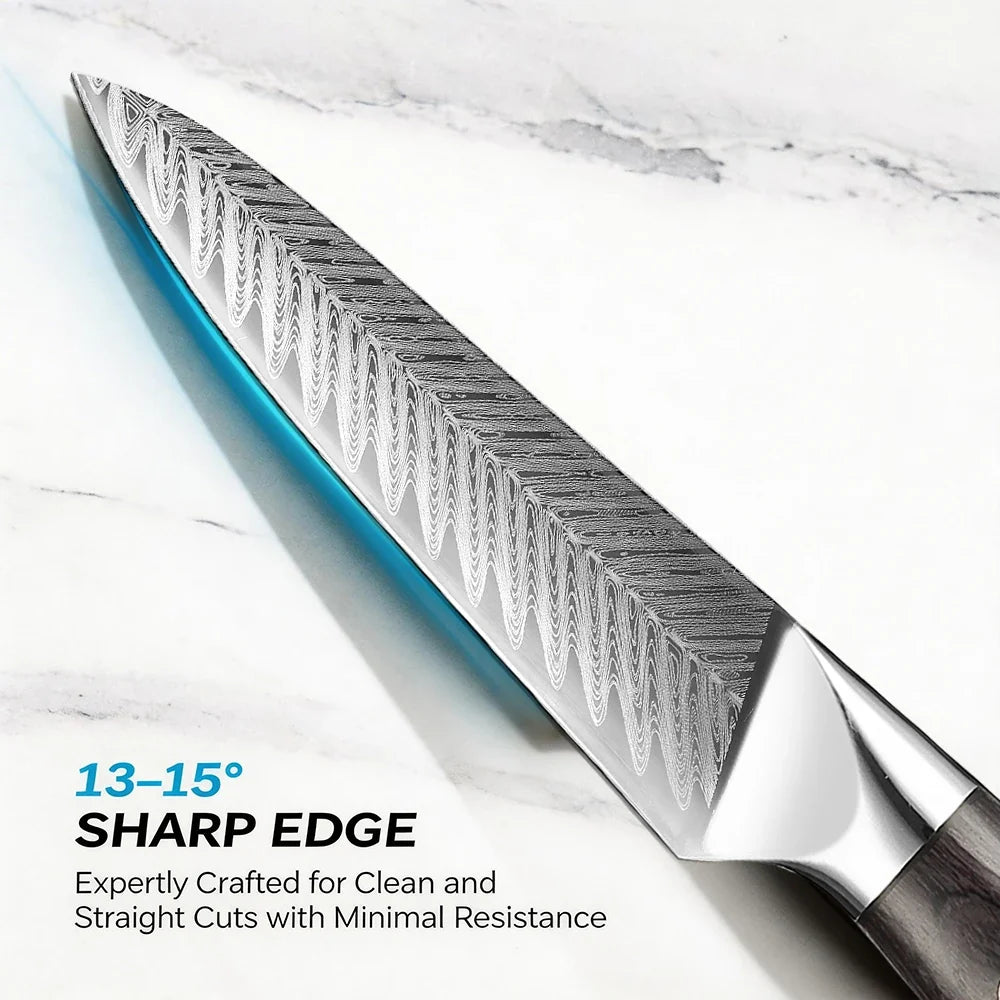 XITUO 3.5" Paring Knife – Sharp 5Cr15Mov Steel Fruit Knife