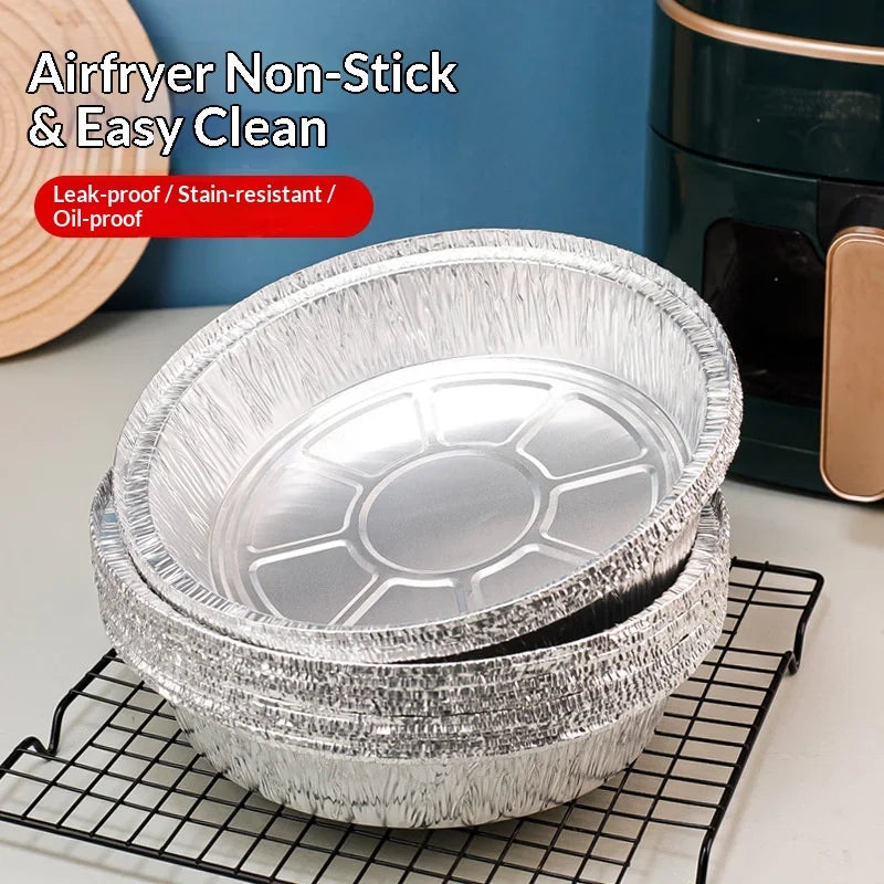Air Fryer Disposable Paper Microwave Tin Steamer Mats Aluminum Foil