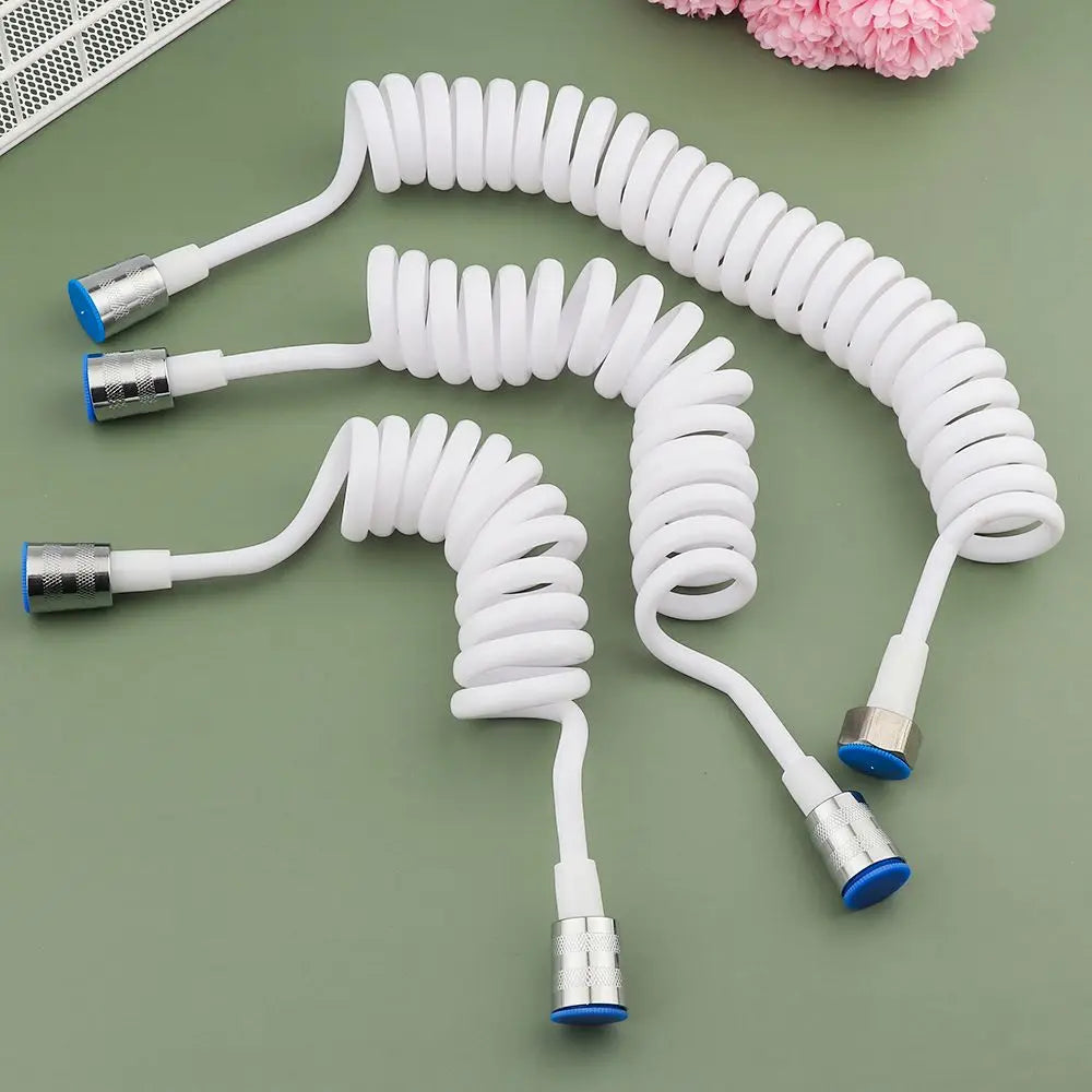 1 5 2 3meter Telephone Line Anti-wrap Spring Shower Hose Toilet Bidet