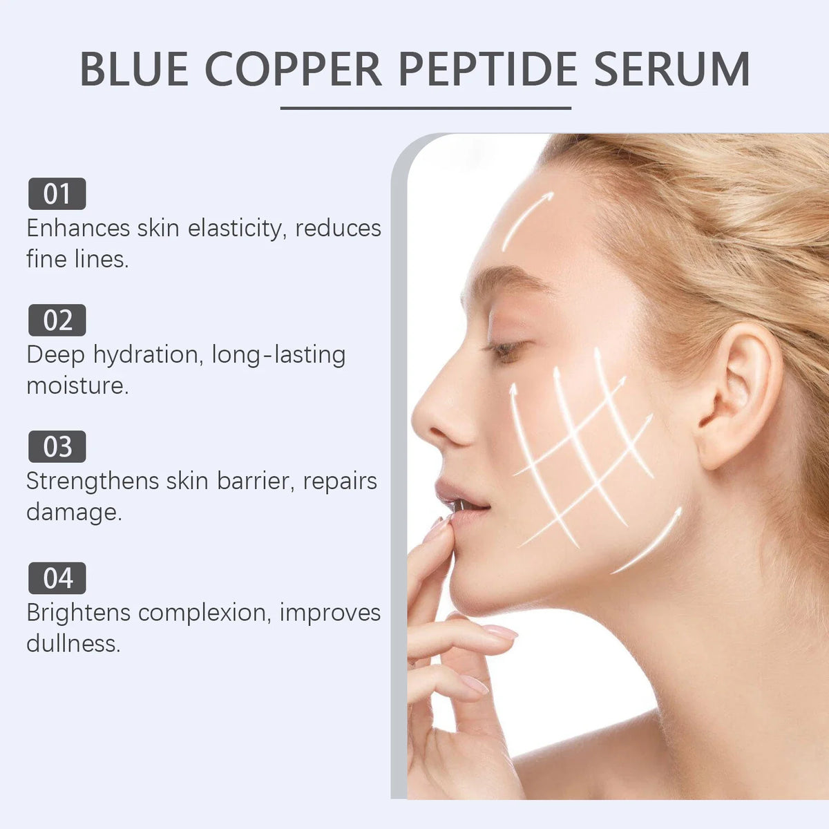 Copper Peptide Facial Serum – Firming & Brightening | 30ml