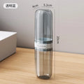 Transparent Portable Toothbrush Travel Case – Acrylic Cover