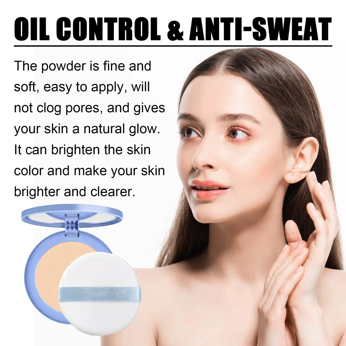 Lavender Setting Powder – Oil Control & Matte Finish | 8g