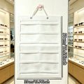 Felt Foldable Glasses Display Bag Hanging Saving Countertop Space